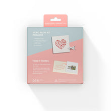 Load image into Gallery viewer, Video Book Kit - Hearts Cover
